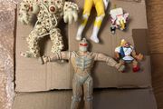 Vintage Power Rangers Action Figure Lot 1990s - 100% Complete Eye Guy, Tigerzord, Yellow Ranger, Lord Zedd + Monster