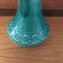 Lovely Vintage Retro 70's Jade Green Ceramic Posy Vase Made by St. Michael's House in Dublin Image 2