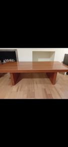 wood coffee table