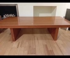 wood coffee table