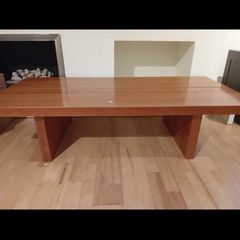 wood coffee table