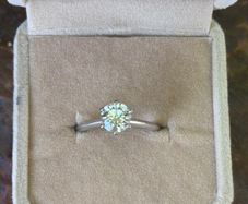 Tiffany & Co platinum ring