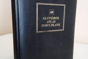 AA Book of Town Plans: Glovebox Atlas of Britain, 1996 Leather Bound Map Book (RB285)