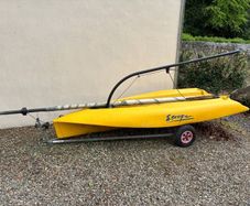 Escape Sailing Dinghy 11ft (3 person) with trolley