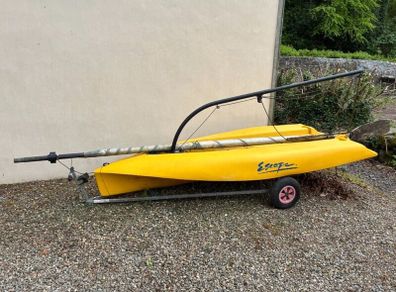 Escape Sailing Dinghy 11ft (3 person) with trolley