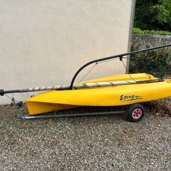 Escape Sailing Dinghy 11ft (3 person) with trolley