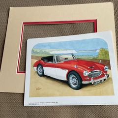 Decoupage Prints with matching double mount