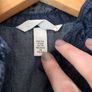 Ruffled denim shirt Image 4