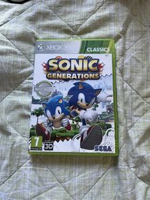 Sonic Generations - XBOX 360 Disc and Case