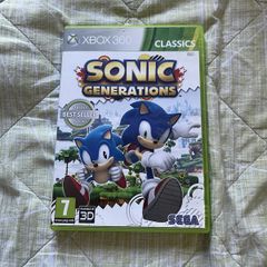 Sonic Generations - XBOX 360 Disc and Case