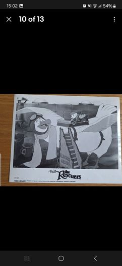 Walt Disney  Classic THE RESCUERS  pres kit