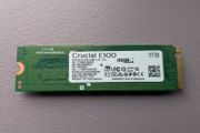New Crucial E100 1TB M.2 NVMe with heatsink