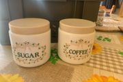 Eternal Beau Coffee / Sugar canisters