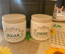Eternal Beau Coffee / Sugar canisters