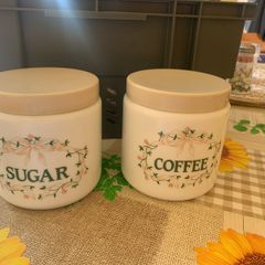 Eternal Beau Coffee / Sugar canisters