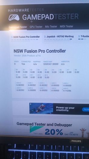 PowerA fusion pro wireless controller for the Nintendo Switch