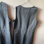 Dunnes grey pinafore x2 (as new) age 13-14 Image 8