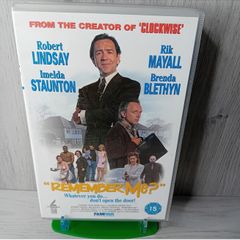Remember Me Rik Mayall Vhs Tape -rare Retro Movie Series Vintage Big Box