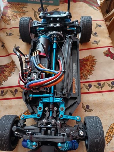 RC Car 1:10 Tamiya TT02 Escort Cosworth 1998 upgraded ONO