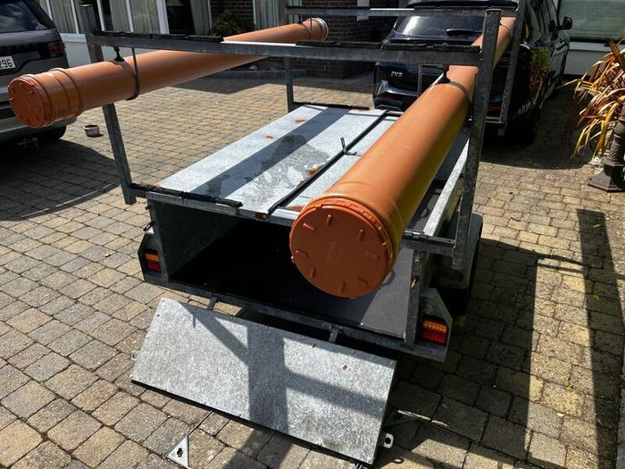 Trailer for Sailboats/Kayaks, with Storage
