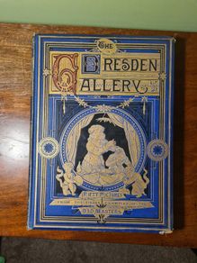 1875 Dresden Gallery Plates Folio, Ex. Auction.