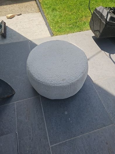 Ikea Armchair and poufe