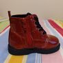 Red Patent Glitter Boots Image 6