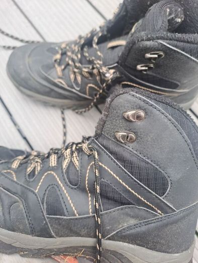 FREE Black Hiking Walking Work Boots