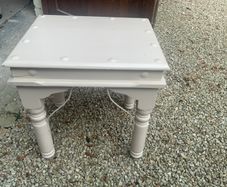 Small cream table