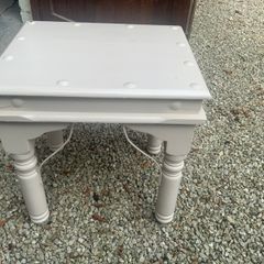 Small cream table