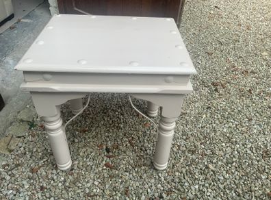 Small cream table