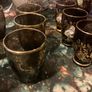 Vintage decanter glass sets free postage Image 4