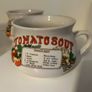Vintage 1970/80s Tomato Soup Bowl Cups x 2 Image 2