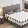 4FT Small Double Mattress, 10.2 INCH Medium Firm Memory Foam Pocket Sprung Hybrid Mattress Orthopedic Image 9