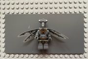 lego Star Wars sw0382 Geonosian Zombie minifigure - Dark Bluish Gray, with Wings