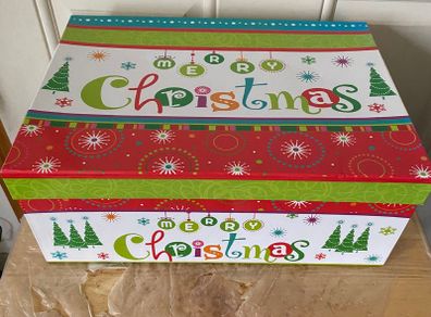 NEW large Christmas gift box
