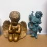 vintage cherub figurines Image 2