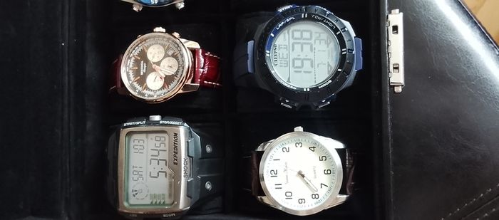 6 watches+ case