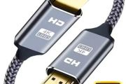 HDMI Cable 2.0 4K Cable for PS4 PS3 Xbox Fire TV Stick Blue Ray Player HDR High Speed Ethernet 4K 60Hz 1 Metre