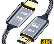 HDMI Cable 2.0 4K Cable for PS4 PS3 Xbox Fire TV Stick Blue Ray Player HDR High Speed Ethernet 4K 60Hz 1 Metre