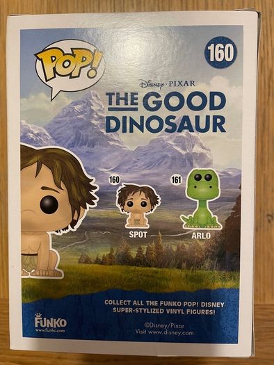 Funko Pop! Spot #160. The Good Dinosaur. Disney.
