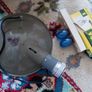 vintage Flash in original Elan leather case with extra bulbs Image 4