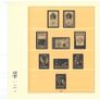 1974-1979 Gibraltar Lindner-T Illustrated 18 Ring Hingless Album Pages with illustrated examples of stamp. Pages 16-32 excluding page 26 (includes 16 images) Image 9