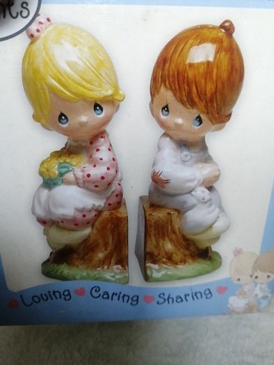 precious moments salt and pepper set