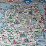 1955 Historical Map of Ireland '100 X 67cm' Image 3