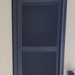IKEA Ivar Steel/Metal Cabinet with Mesh Door