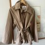Bash cropped trench coat Image 3