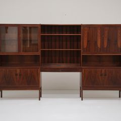 Mid-Century Danish Rosewood Modular Desk and Wall Unit by Poul Hundevad, 1960s