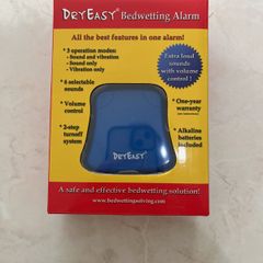 DryEasy Bedwetting Alarm Volume Control, 6 Sounds & Vibration