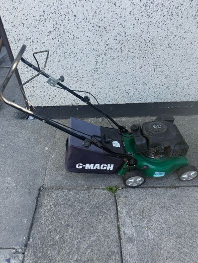 petrol lawnmower